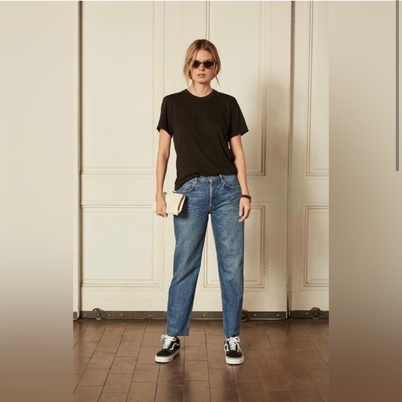 Boyish The Tommy Authentic Rigid Denim Button Fly High Rise Straight Leg Jean 27 - Picture 1 of 5